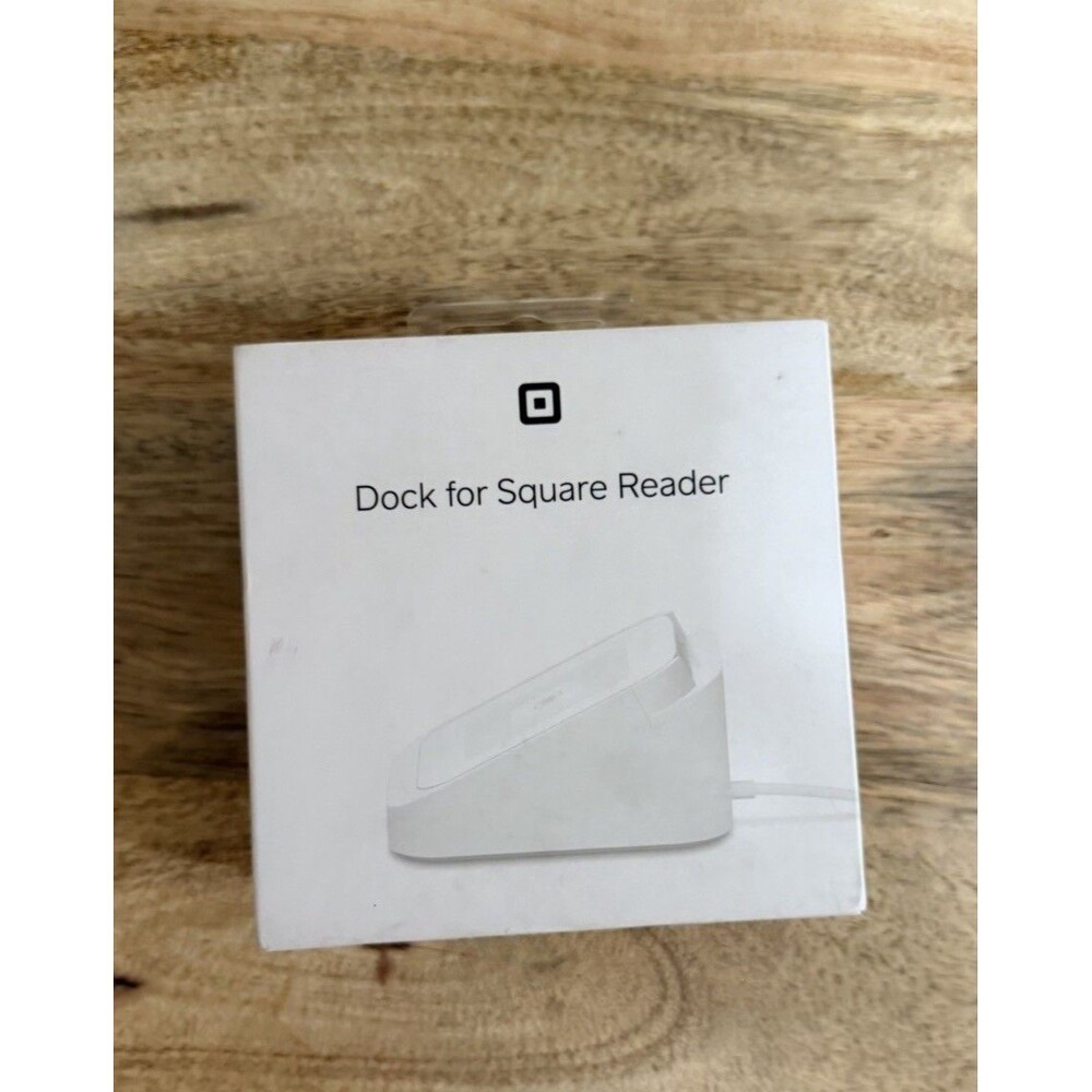 Square Dock for Square Reader New In Box With USB Cable